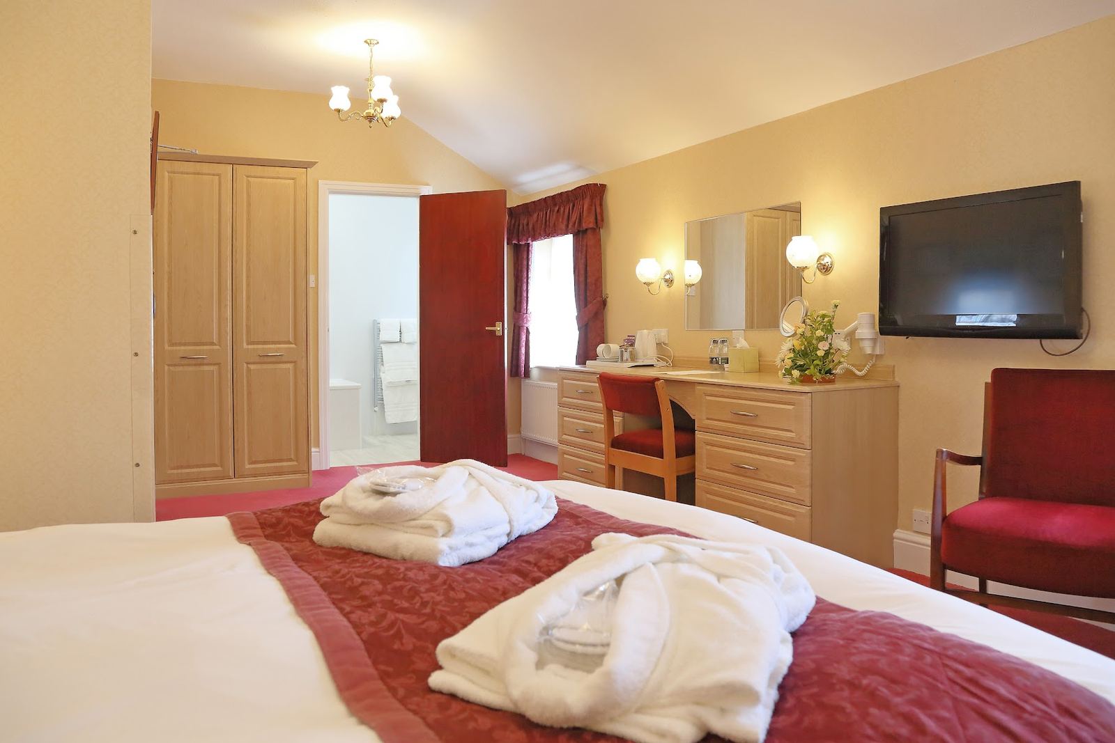 A double room at the Saxonville Hotel, Whitby
